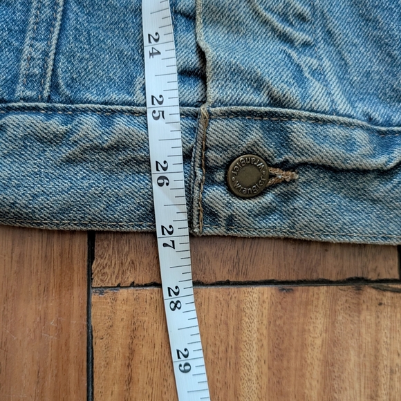 Wrangler Rugged Vintage Harley Denim Jacket (XL) - Picture 8 of 8